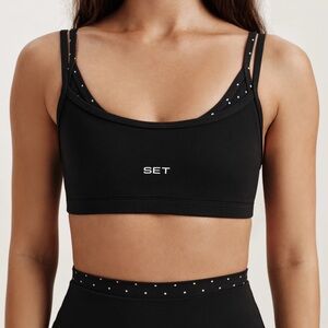 Set Active Polka dot sports bra